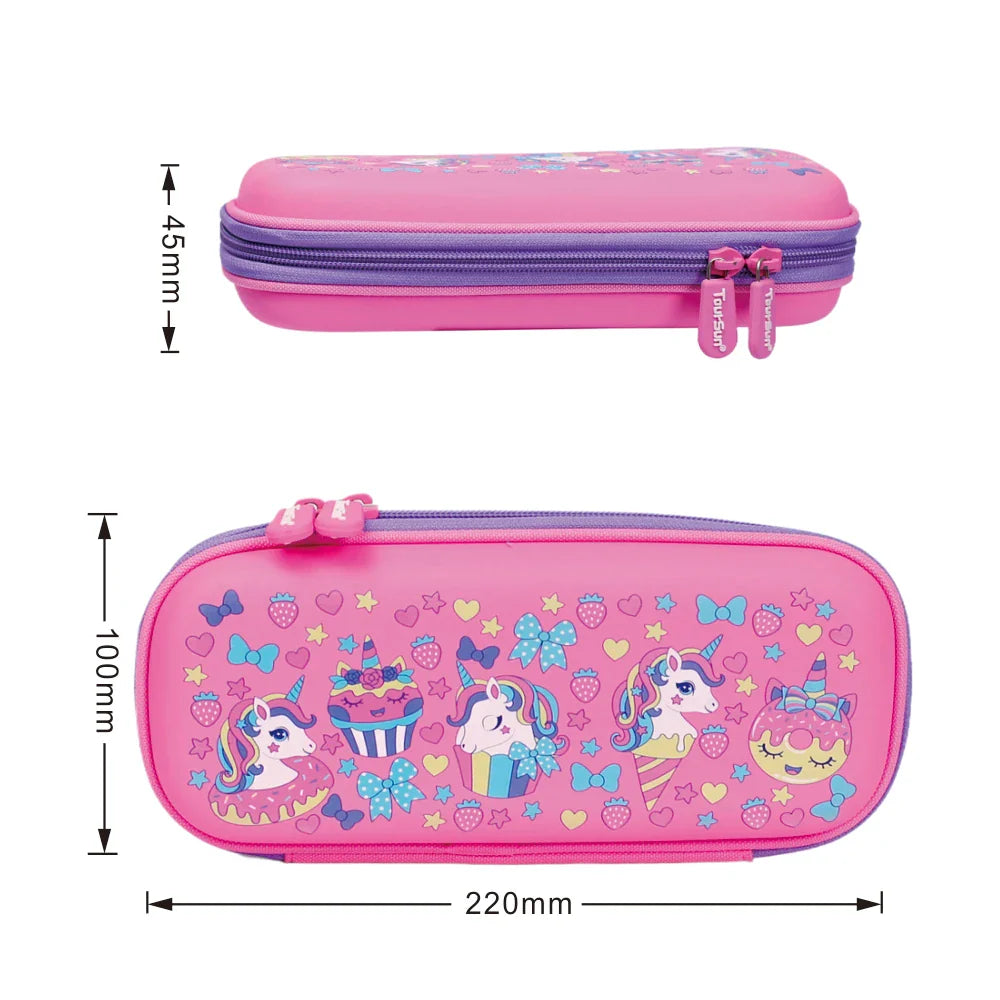 KTX-023635 3D Cartoon Waterproof EVA Pencil Case for Children