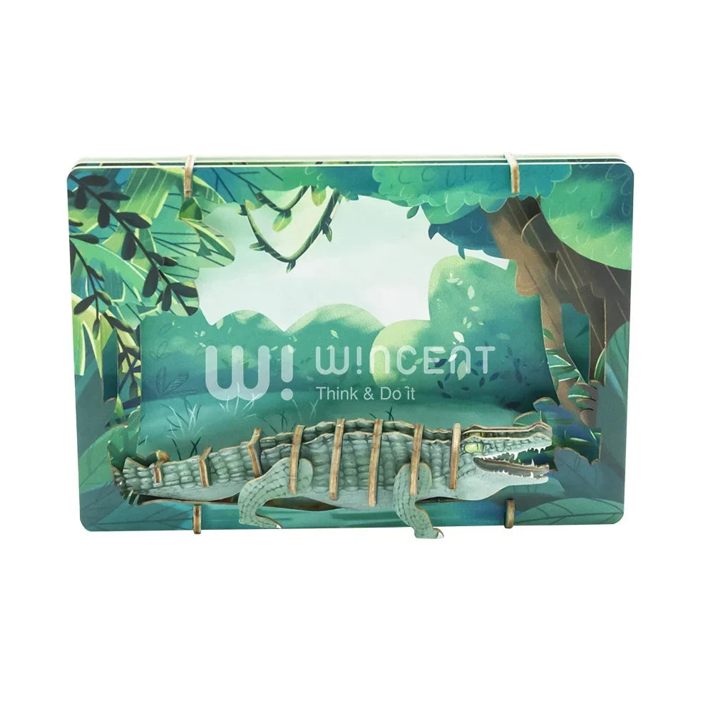 KTX-235219 Eco-Friendly Unique 3D Wooden Puzzle for Kids - Engaging Educational Toy
