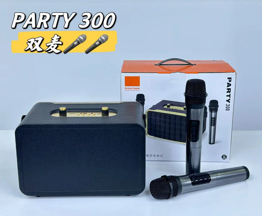 KTX-841555 Outdoor Wireless Bluetooth Speaker with Microphone for Home and Desktop Use