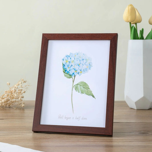 KTX-325203 MDF Wooden Photo Frames in 12 Colours - Sizes 4x6, 5x7, 6x8, 8x10, A3, A4, A5, 11x14, 16x20 Inches
