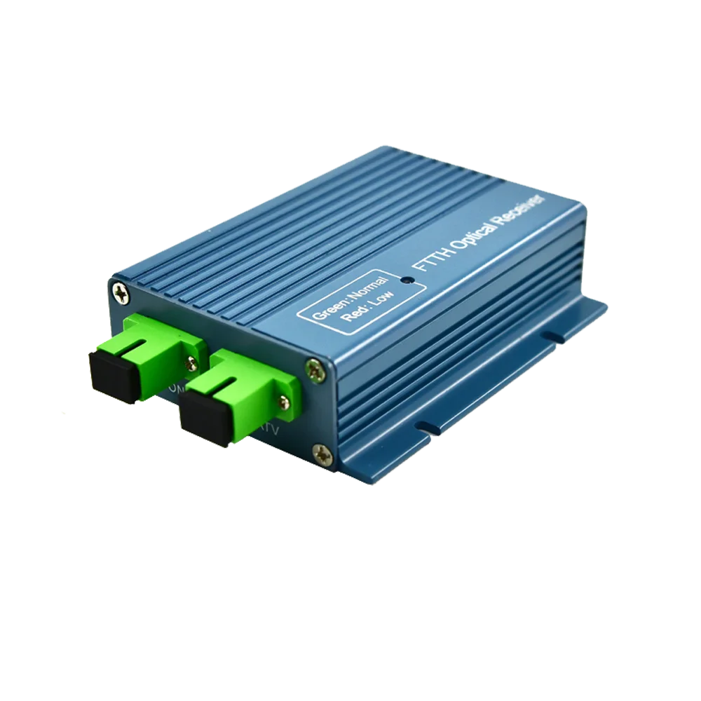KTX-106515 Mini Optical Receiver HZY-0303AWD with WDM, Active Receiver in Metal Housing