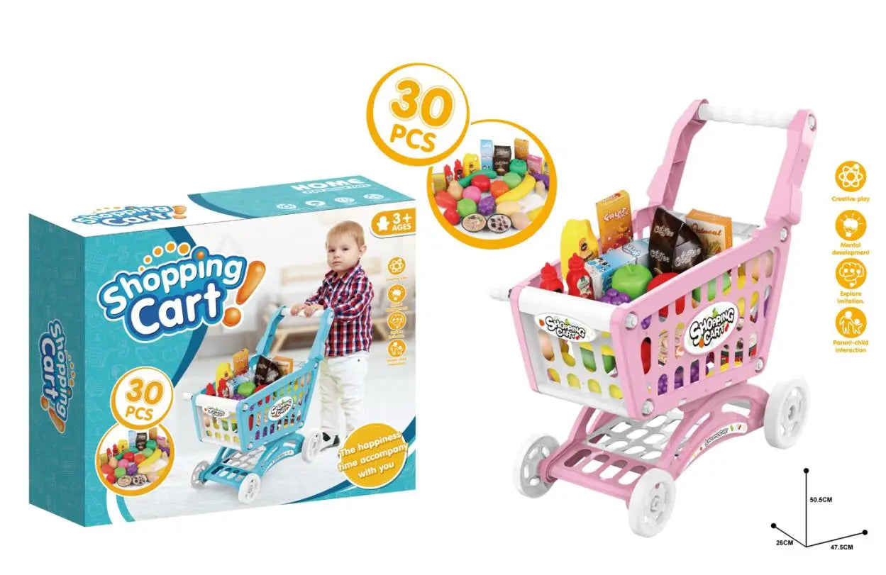 KTX-540563 Toy Cash Register for Kids - EPT Play Money Machine for Supermarket Role-Playing - Age 2 to 13 Years