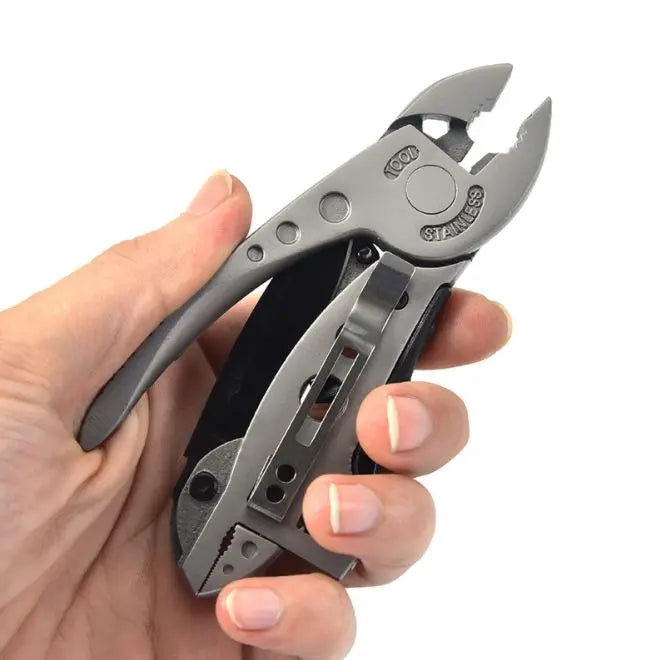 KTX-607763 Custom Logo 8-in-1 Multi-Function Survival Wrench Tool Set for Outdoor Camping and EDC Use