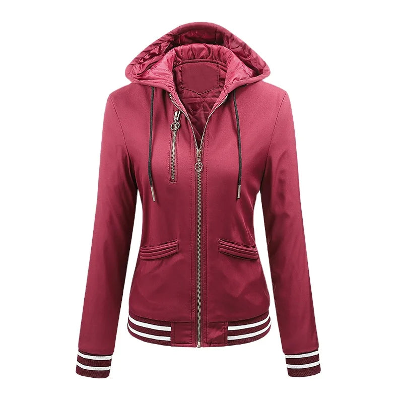 KTX-783315 Jacket Custom Winter Women's Baseball Suit Clothing Thick Plus Size Men's Jackets Standing Collar Zippered Brand Jacket