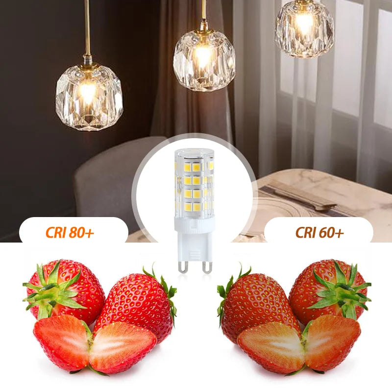 KTX-391891 Energy Saving Dimmable LED Bulb 5W Flicker Free G4/G9 85-265V