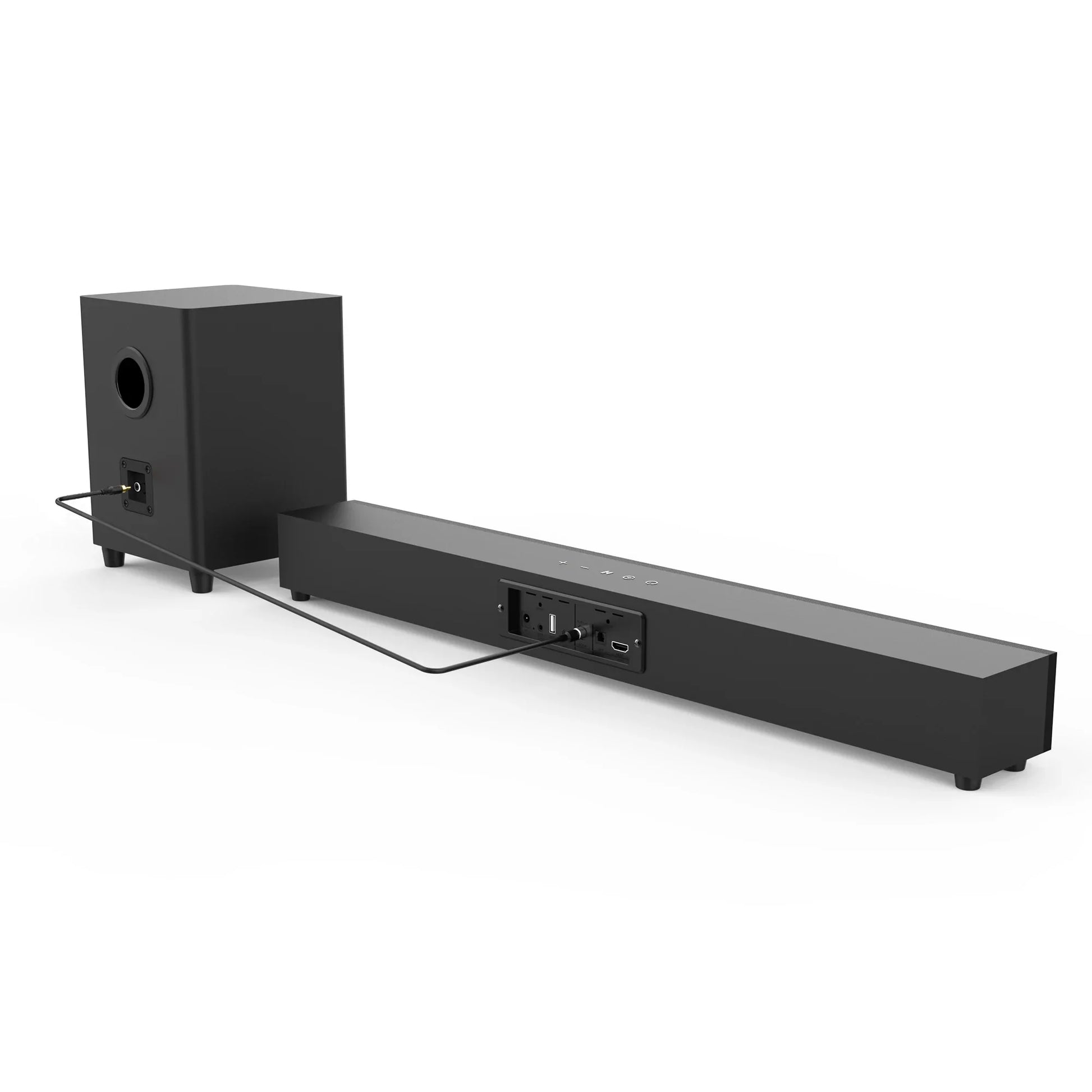 KTX-254035 Home Theatre 2.1CH Soundbar System with Wireless Subwoofer, 60W Output, HDMI/Optical/AUX Connectivity, Remote Control Included