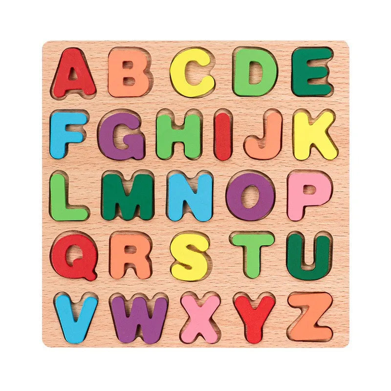 KTX-006675 Montessori Wooden Animal Math Clock and Musical Instrument Educational Toy Set for Kids
