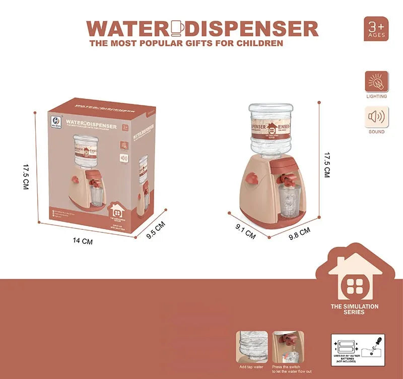 KTX-410643 Mini Electric Kitchen Appliances Toy Set for Pretend Play with Light and Sounds, Ages 2-12, EPT812597