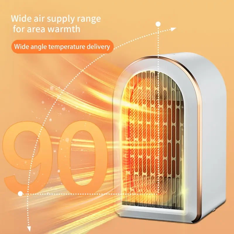 KTX-210259 Portable Indoor Electric Heater with Energy Saving PTC Ceramic Technology for Home and Office Use