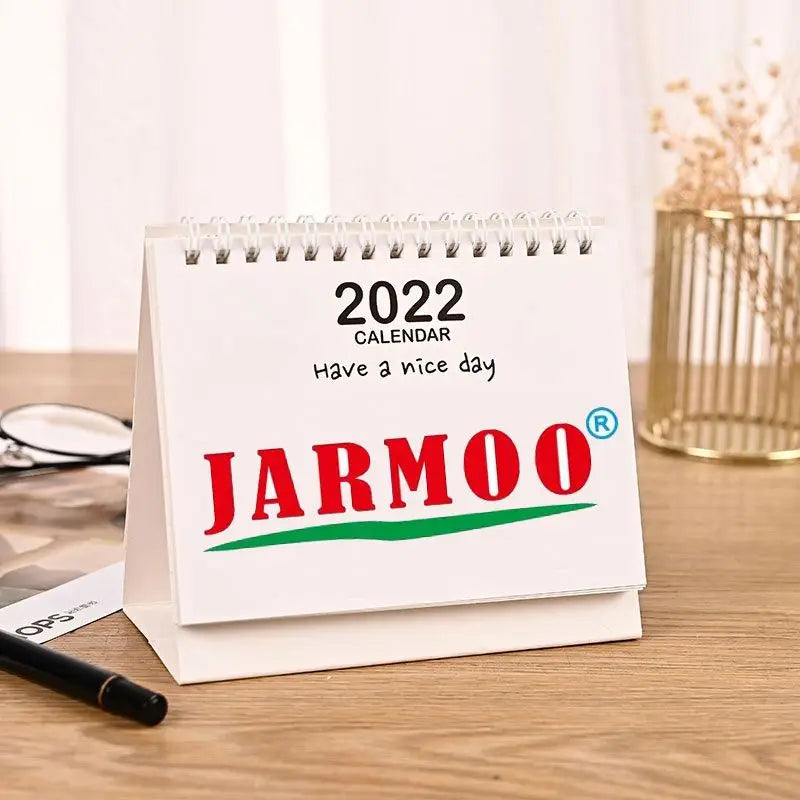 KTX-082579 Customisable Monthly Desk Calendar Planner with Various Binding Options and Finishing Touches