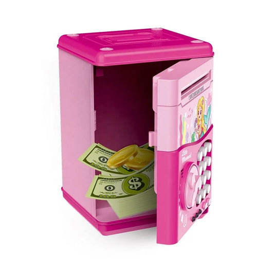 KTX-442259 Digital Password Electronic ATM Piggy Bank for Kids - Safe Plastic Money Saving Box