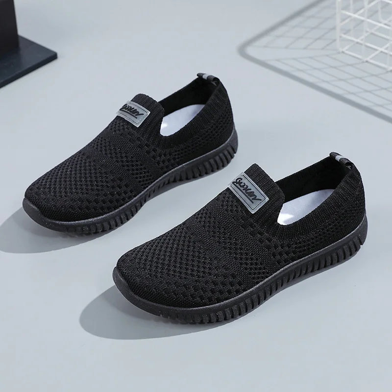 KTX-147219 R5580 Versatile New Women's Breathable Board Shoes Summer Anti slip Lightweight Sports Shoes Student Casual Shoes