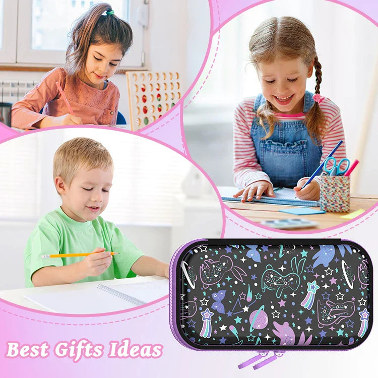 KTX-023635 3D Cartoon Waterproof EVA Pencil Case for Children