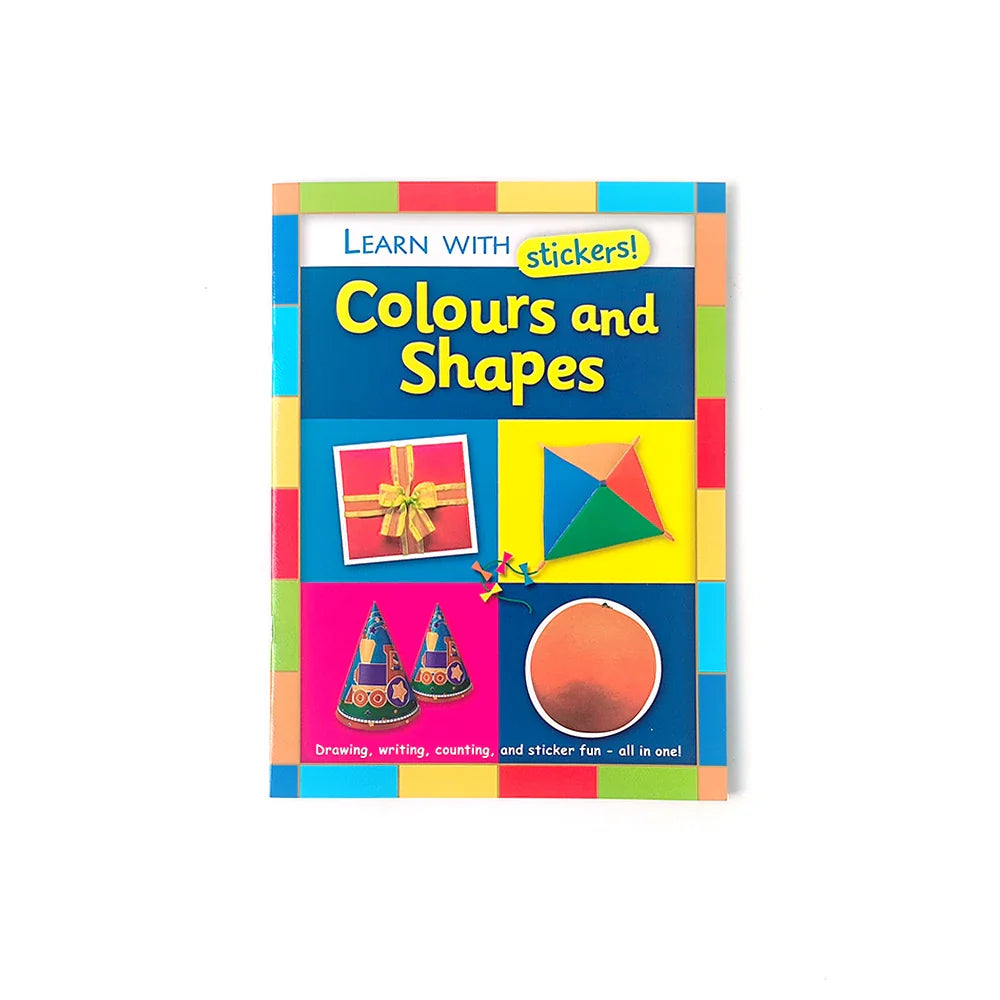 KTX-482387 Educational Colouring Book with Stickers for Children’s Learning and Creativity