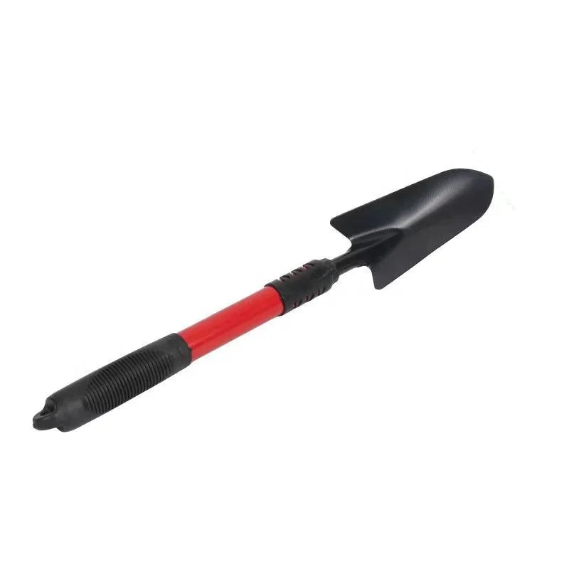 KTX-410323 Gardening Shovel for Digging and Weeding - Carbon Steel with Rubber Handle