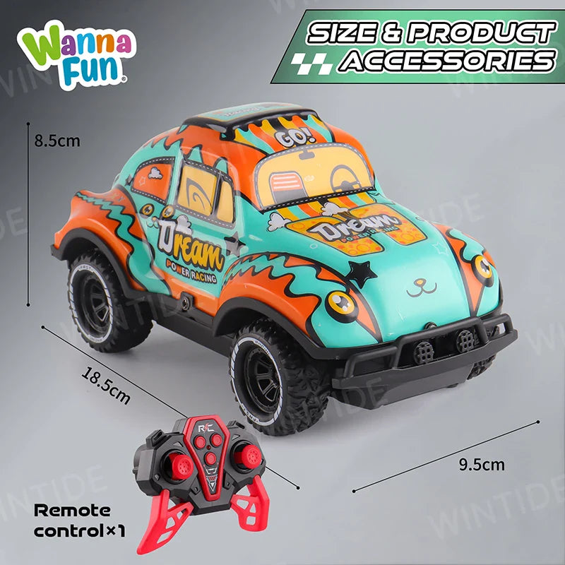 KTX-771091 1/20 Scale Electric RC Crawler with Light and Remote Control for All Ages