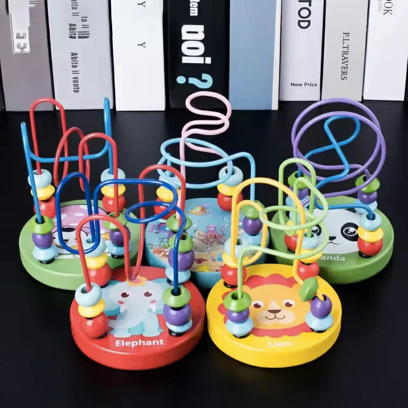 KTX-196691 Wooden Logic Game for Kids - Montessori Educational Toy for Early Learning and Development