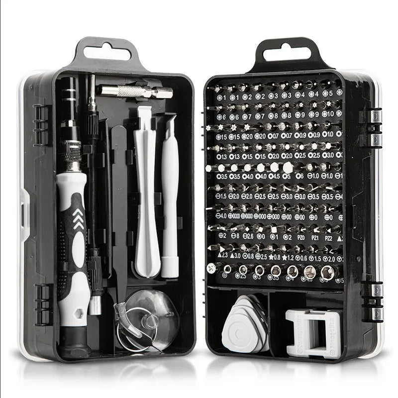 KTX-100435 115-in-1 Precision Repair Screwdriver Set with Magnetic Bits for Electronics