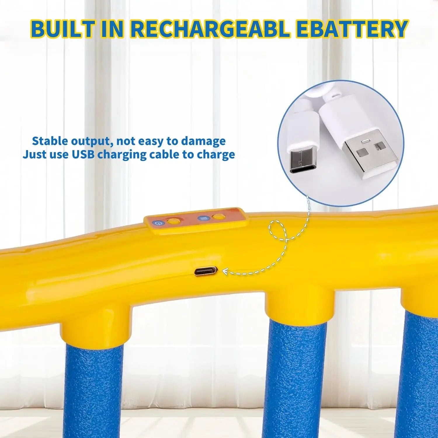 KTX-624211 Upgrade Reflex Drop Sticks Challenge Game with Voice Prompts and Remote Control for Indoor Fun