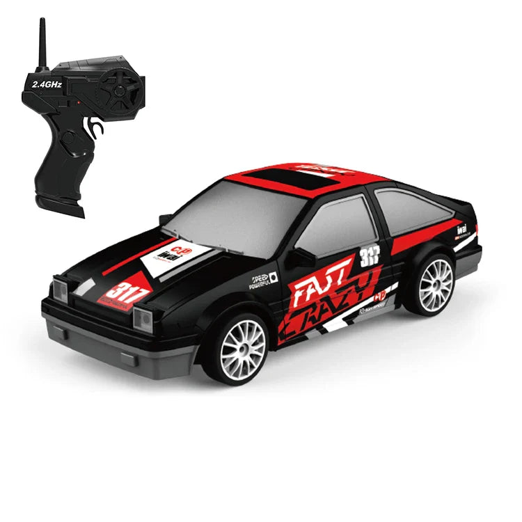 KTX-362067 1:24 Scale 4WD Remote Control Drift Car with USB Charger and LED Light