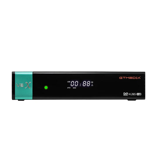 KTX-778835 GTMEDIA V8X Satellite Receiver - DVB-S/S2/S2X, CA Card Slot, Multi-Stream HEVC Support