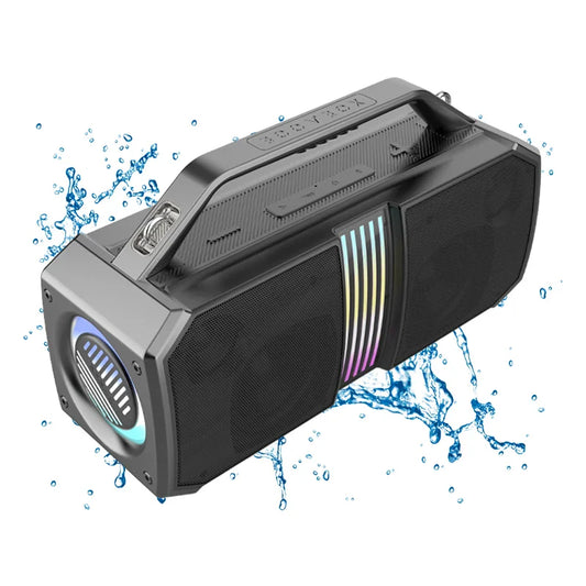 KTX-809939 100W RGB Light Bluetooth Karaoke Speaker with Bonica Subwoofer for Outdoor Use