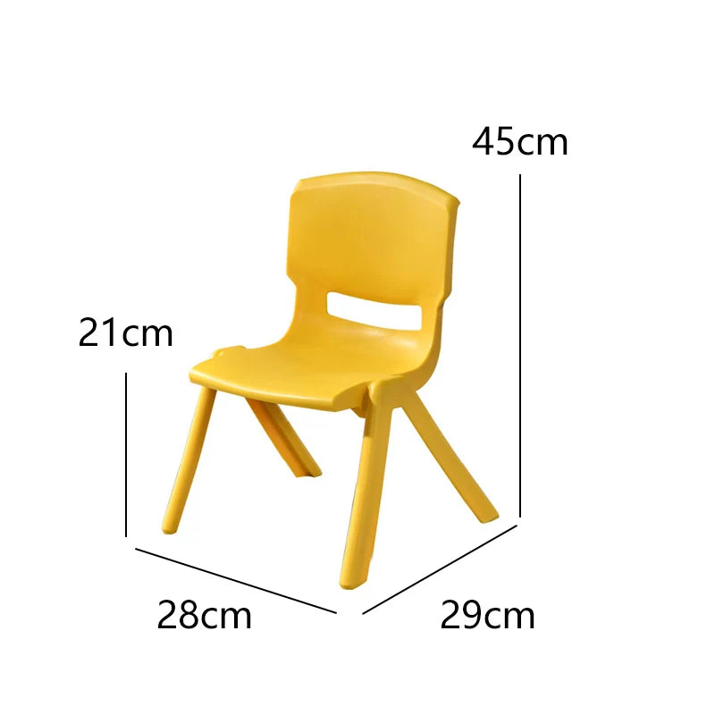 KTX-972499 Durable Plastic Stacking Chair for Children - Ideal for Schools, Daycares and Nurseries