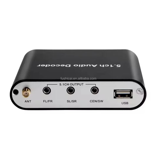 KTX-942675 5.1 Channel Home Theatre Audio Decoder with Multiple Inputs and Formats Support