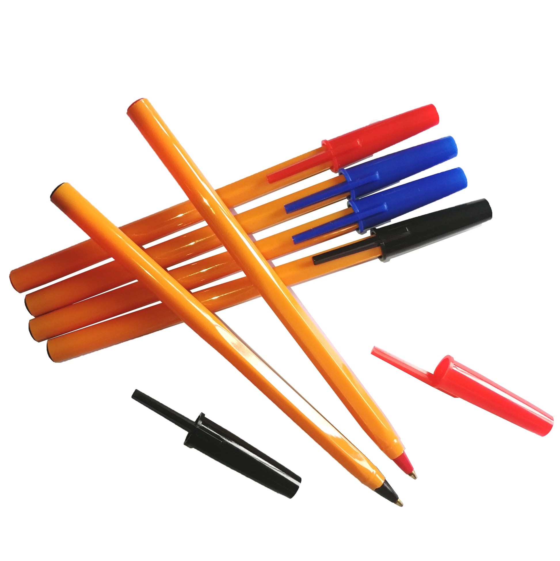 KTX-978515 Plastic Stick Ballpoint Pens for Office and School Use