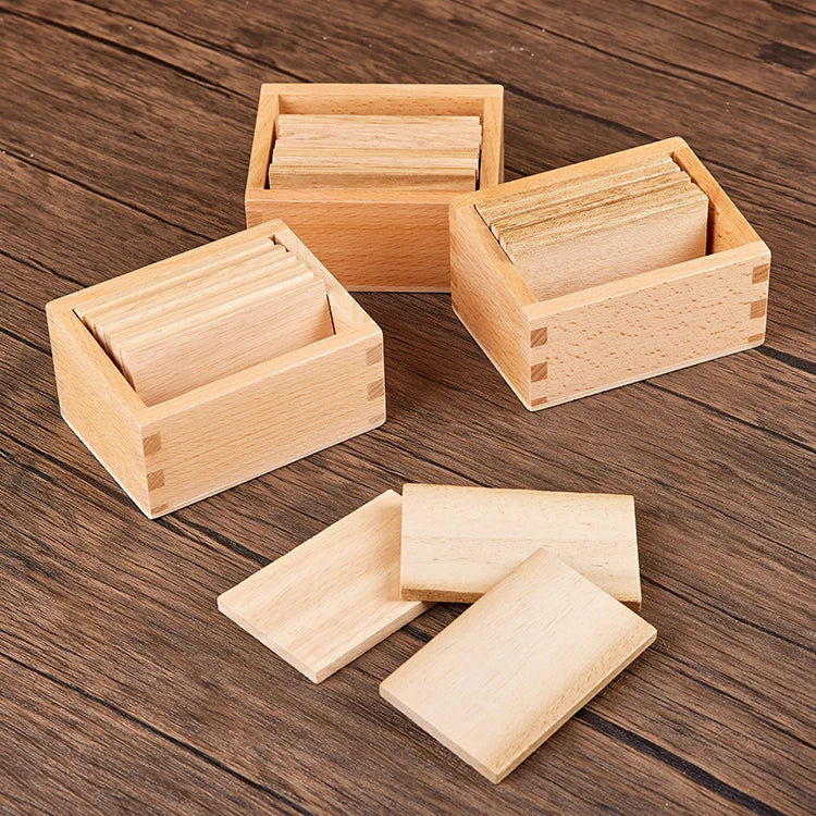 KTX-034003 Premium Wooden Montessori Educational Box Set for Kids 24 Months and Up