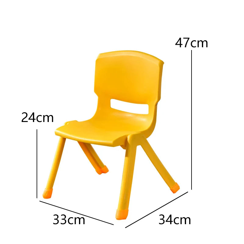 KTX-972499 Durable Plastic Stacking Chair for Children - Ideal for Schools, Daycares and Nurseries