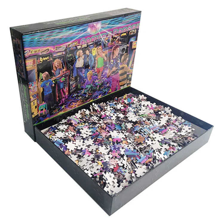 KTX-283795 Custom 1000 to 2000 Piece Adult Jigsaw Puzzle Game for Creative Leisure Activities