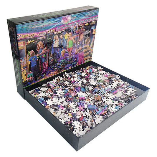 KTX-283795 Custom 1000 to 2000 Piece Adult Jigsaw Puzzle Game for Creative Leisure Activities