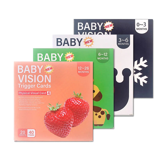 KTX-276883 Custom Educational Flash Cards for Babies Aged 12-36 Months - Cognitive Learning Tools