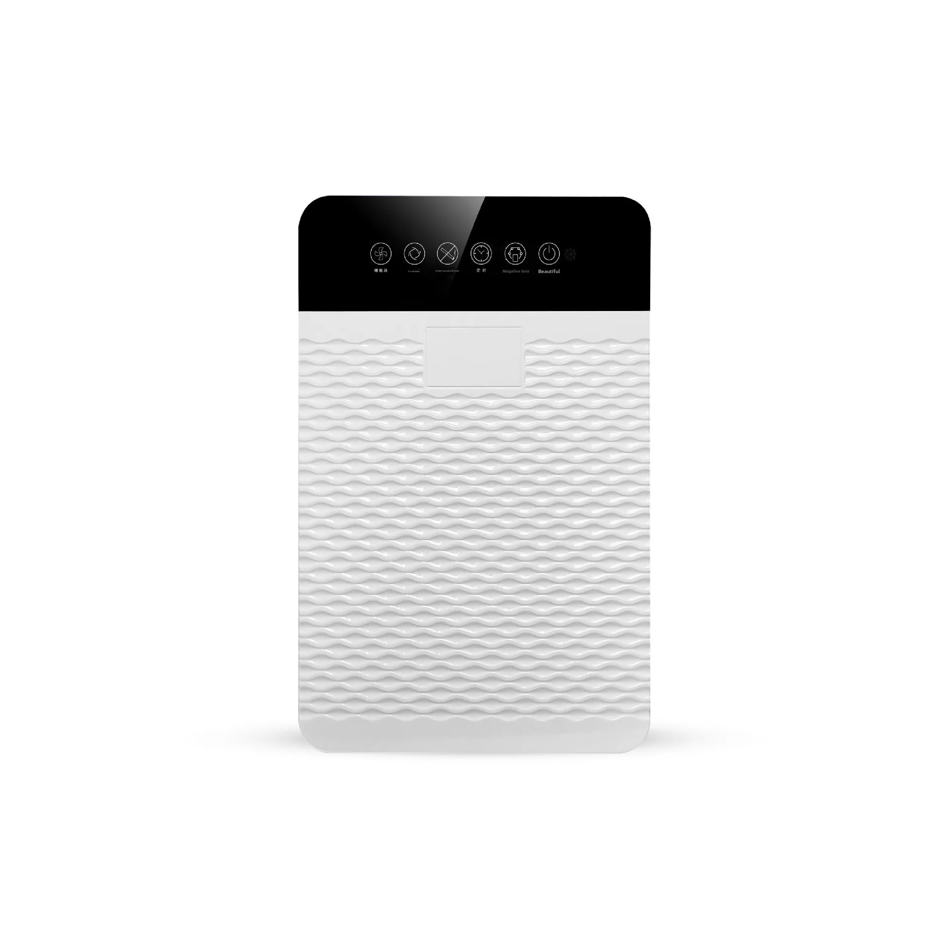 KTX-192147 Portable HEPA Air Purifier with Negative Ion Technology for Effective Formaldehyde and Haze Removal, Touch Control, UV Sterilization, Ideal for 200-300 sq. ft Rooms