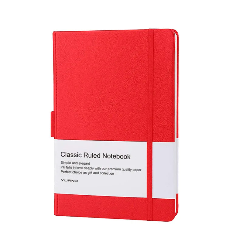 KTX-614611 A5 PU Leather Gratitude Journal with Calendar and Planner Features