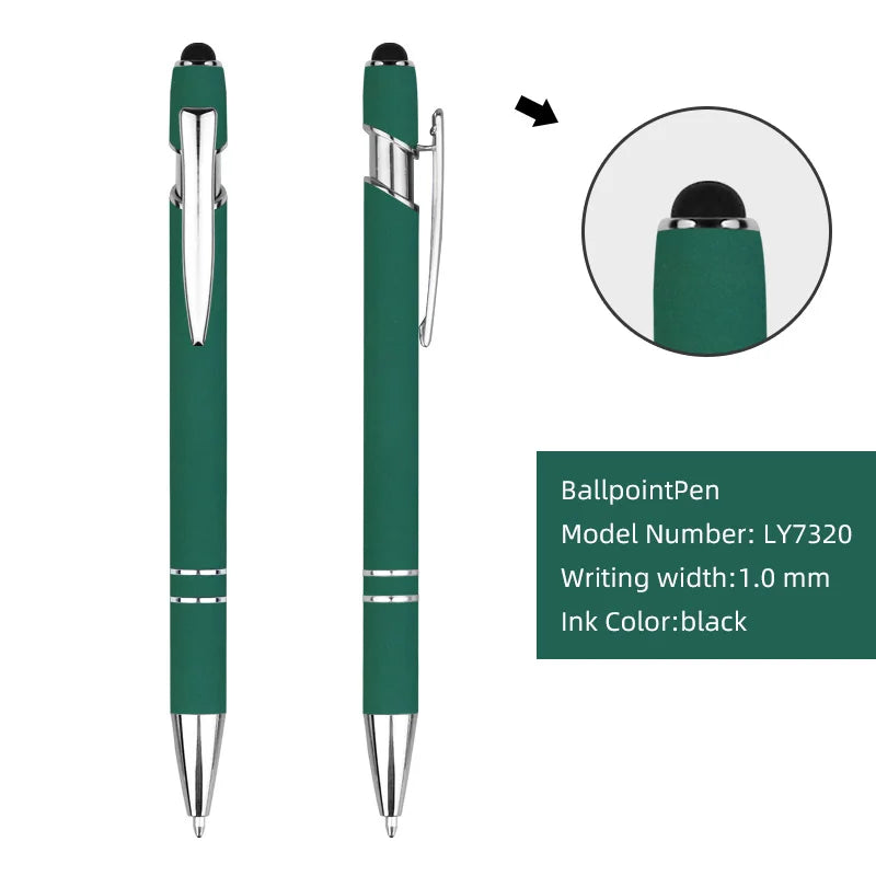 KTX-224851 Customisable Multi-Colour Ballpoint Pens with Plastic and Metal Design