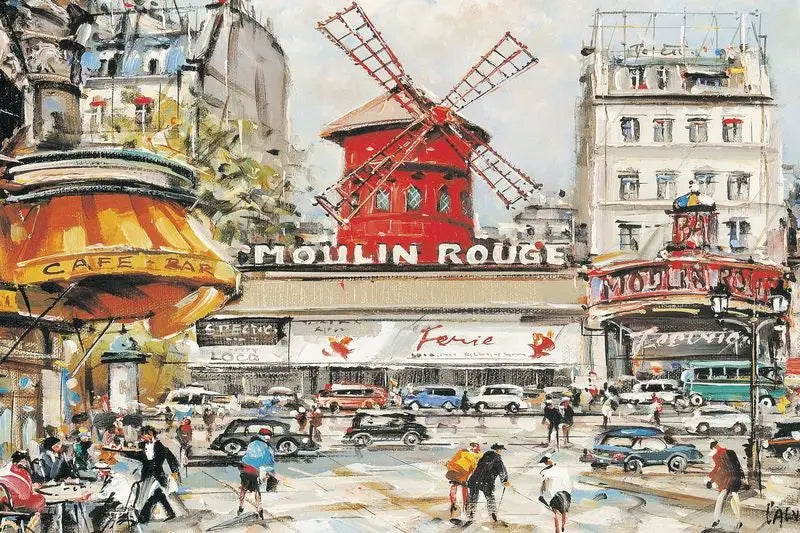 KTX-514323 Custom 1000 Piece Jigsaw Puzzle Featuring Famous Painting Scenery for Educational Decompression Activities