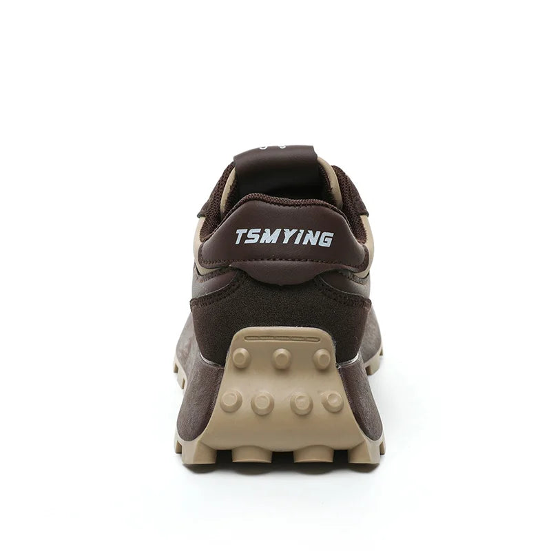 KTX-704275 New Colored Forrest Gump Shoes Women's Autumn Student Sports Running Shoes Casual Thick Sole Elevated Shoes