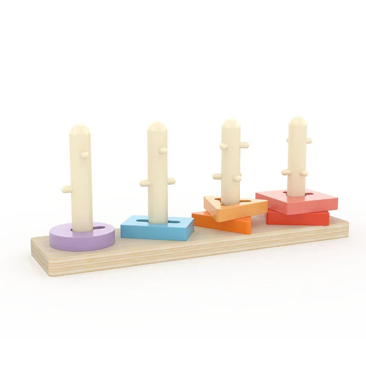 KTX-034003 Premium Wooden Montessori Educational Box Set for Kids 24 Months and Up