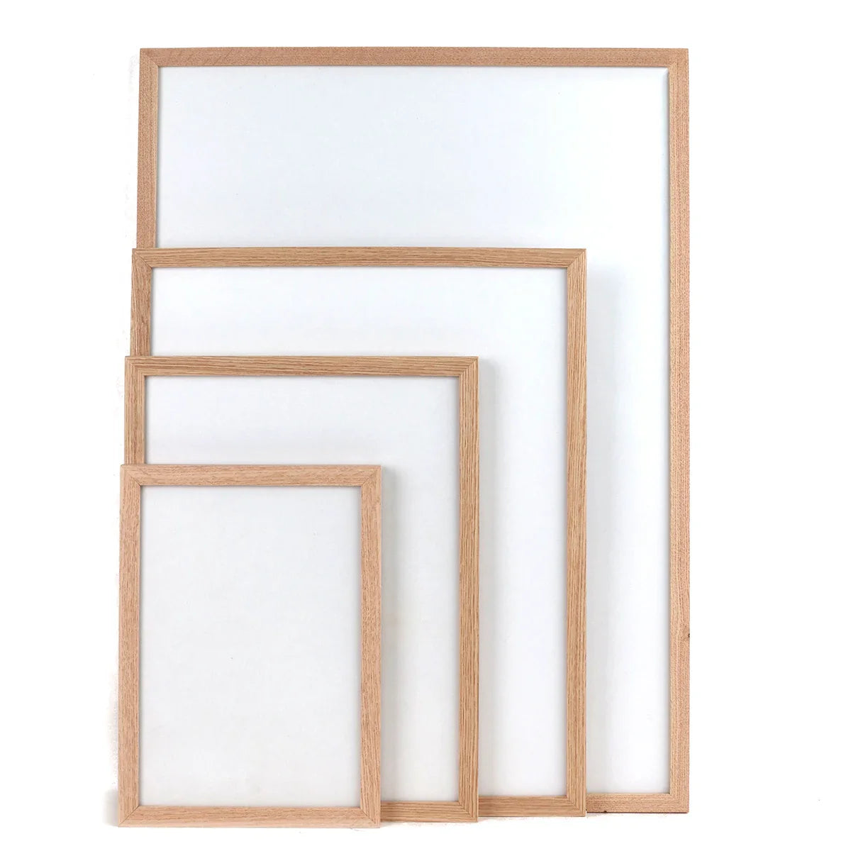 KTX-063059 Solid Oak Picture Frame for Home Decor – Classic Wooden Wall Hanging Display, Available in Various Sizes 21x30, 30x40, 40x50, 50x70 cm