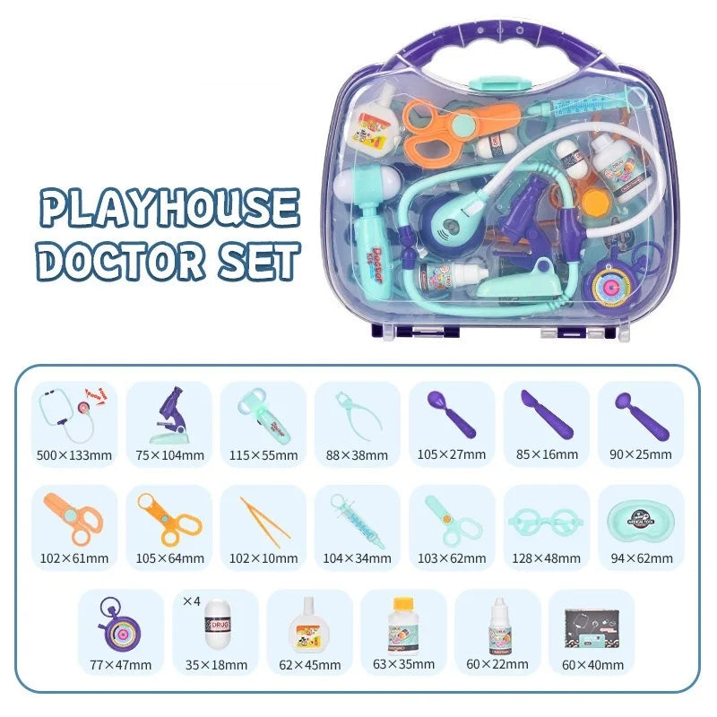 KTX-098771 Kids Doctor Role Play Medical Toy Set for Early Education - Pretend Play Doctor Kit