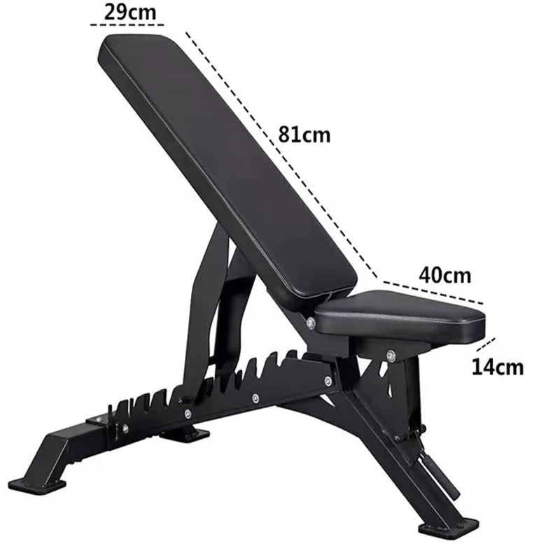 KTX-911571 Adjustable Dumbbell Bench for Home Gym - Flat, Incline and Decline Options