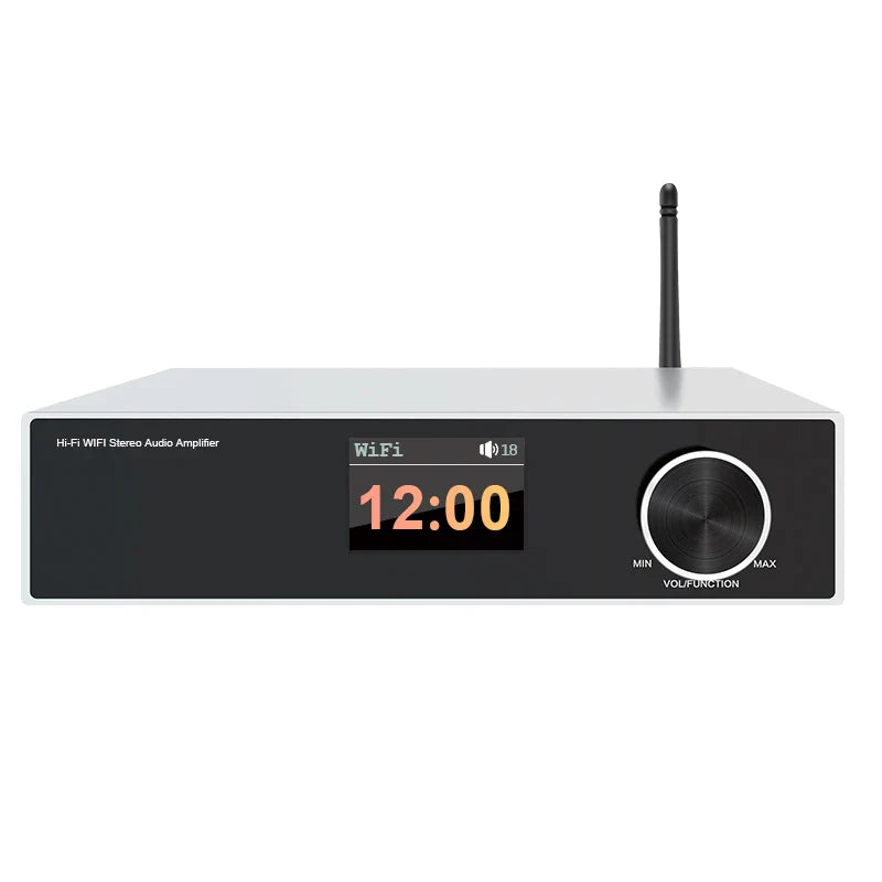 KTX-466963 Power Amplifier with Wifi and Bluetooth, Airplay 2.0, Class D DSP Technology for Home Audio System