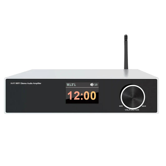 KTX-466963 Power Amplifier with Wifi and Bluetooth, Airplay 2.0, Class D DSP Technology for Home Audio System