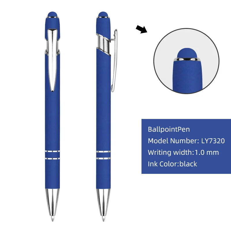 KTX-224851 Customisable Multi-Colour Ballpoint Pens with Plastic and Metal Design