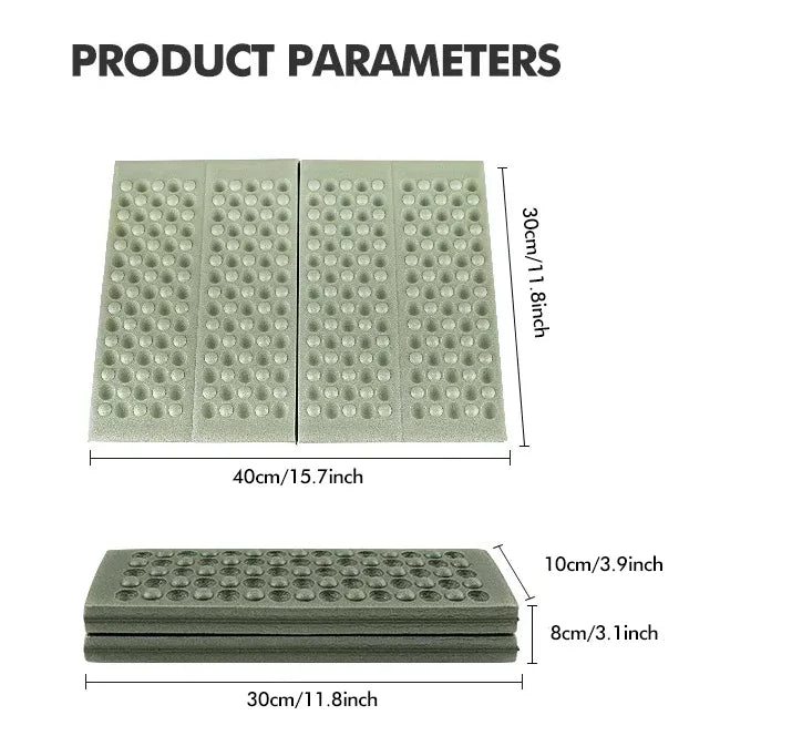 KTX-299667 Outdoor Folding Foam Seat Cushion – XPE Waterproof Camping and Beach Mat