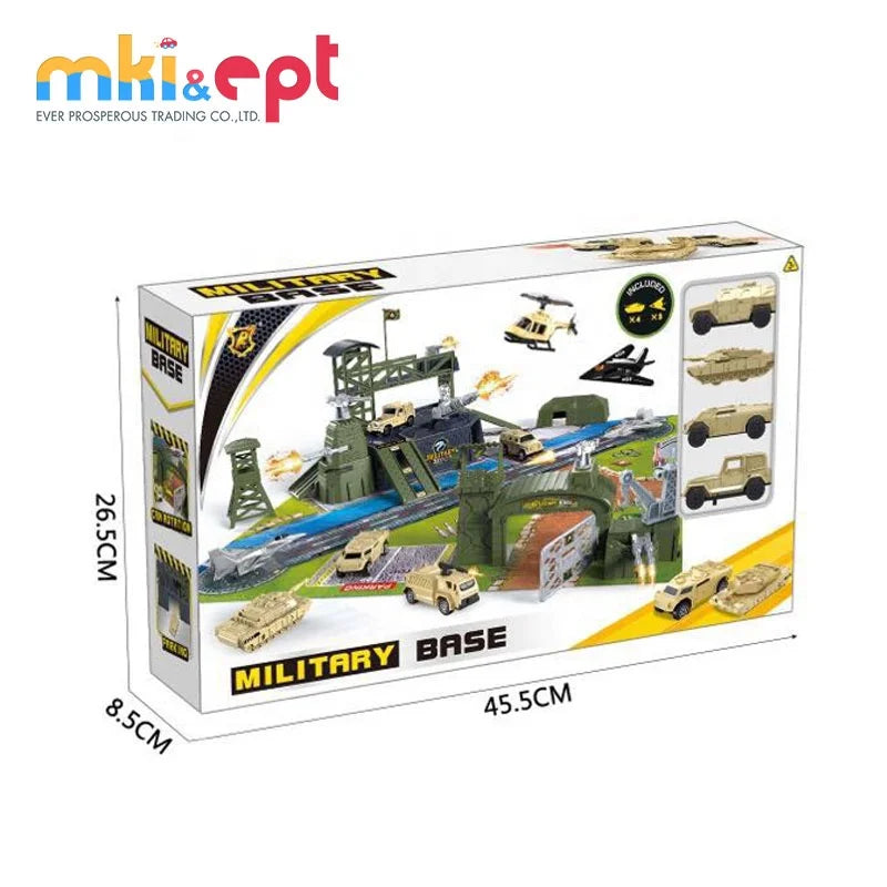 KTX-032083 Military Simulation Play Set for Outdoor Fun - Ages 13 Months to 6 Years