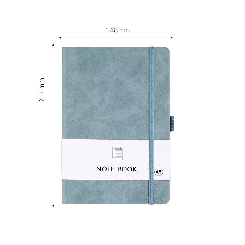 KTX-794259 Custom A5 Hard Cover PU Leather Diary Journal for Students