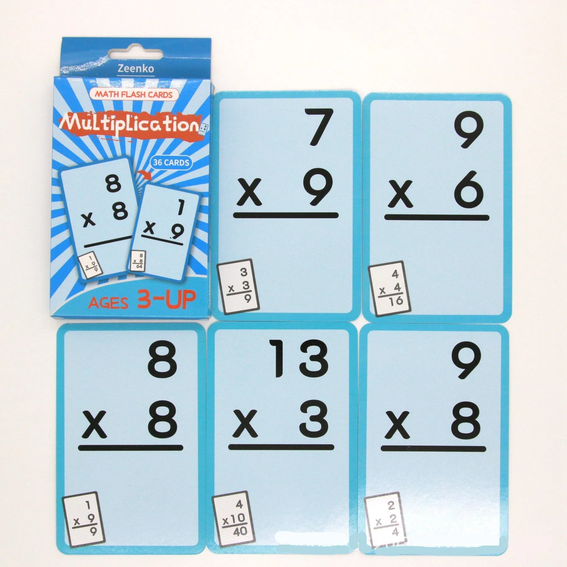 KTX-542483 Early Education Colour Flash Cards for Infant Cognitive Development and English Vocabulary Skills